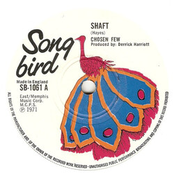 The Chosen Few Shaft / Shaft - Version USED VINYL 7INCH 45 RPM SINGLE
