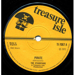 The Ethiopians / Tommy McCook / The Soul Syndicate Pirate USED VINYL 7INCH 45 RPM