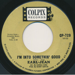 Earl-Jean McCrea I'm Into Somethin' Good / We Love And Learn USED VINYL 7INCH 45 RPM SINGLE STYRENE