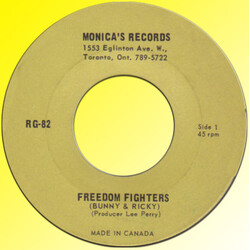 Bunny & Ricky Freedom Fighters Vinyl 7" USED