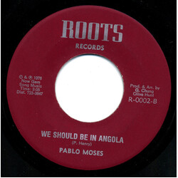 Pablo Moses We Should Be In Angola USED VINYL 7INCH 45 RPM
