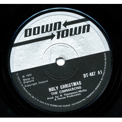 The Cimarons Holy Christmas / Silent Night / White Christmas USED VINYL 7INCH 45 RPM