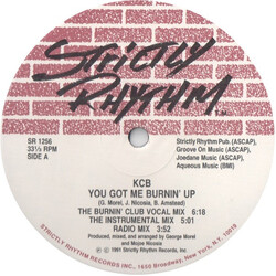 KCB (2) You Got Me Burnin' Up VINYL 12" USED