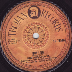 Bob & Marcia But I Do / I Don't Care USED VINYL 7INCH 45 RPM