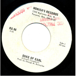 Cornell Campbell Duke Of Earl USED VINYL 7INCH 45 RPM