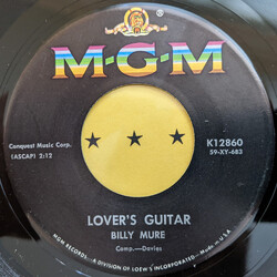 Billy Mure Lover's Guitar / High Tide Boogie USED VINYL 7INCH 45 RPM SINGLE