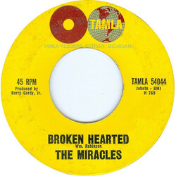 The Miracles Broken Hearted / Mighty Good Lovin' USED VINYL 7INCH SINGLE