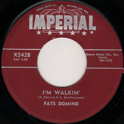 Fats Domino I'm Walkin' / I'm In The Mood For Love USED VINYL 7INCH 45 RPM SINGLE MONO