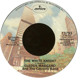 Cledus Maggard & The Citizen's Band The White Knight Vinyl 7" USED