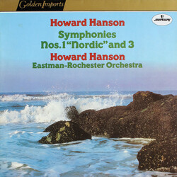 Howard Hanson / Eastman-Rochester Orchestra Symphonies Nos. 1 "Nordic" And 3 Vinyl LP USED