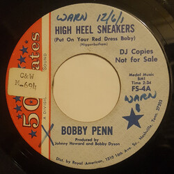 Bobby Penn High Heel Sneakers (Put on Your Red Dress Baby) / You And Only You USED VINYL 7INCH 45 RPM SINGLE PROMO