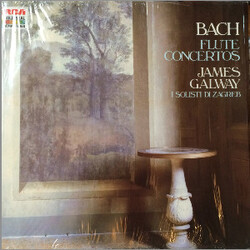 Johann Sebastian Bach / James Galway / Zagrebački Solisti / Zagrebački Solisti Bach Flute Concertos Vinyl LP USED