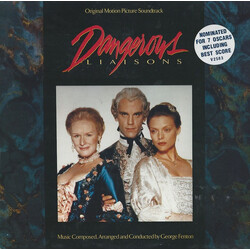 George Fenton Dangerous Liaisons (Original Motion Picture Soundtrack) Vinyl LP USED