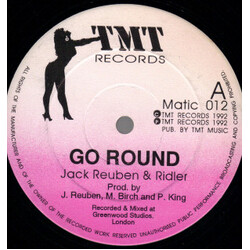 Jack Reuben / The Riddler (3) / Robbie Ellington Go Round USED VINYL 12INCH 45 RPM