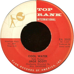 Jack Scott Cool Water / It Only Happened Yesterday Vinyl 7" USED