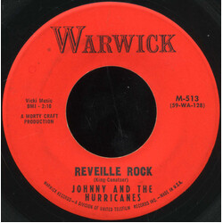 Johnny And The Hurricanes Reveille Rock / Time Bomb VINYL 7" USED