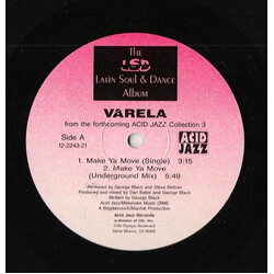 Varela Make Ya Move USED VINYL 12INCH EP