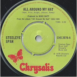 Steeleye Span All Around My Hat VINYL 7" USED