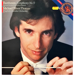 Ludwig van Beethoven / Michael Tilson Thomas / English Chamber Orchestra Beethoven: Symphony No. 5 Egmont Overture/Overture d'Egmont Vinyl LP USED