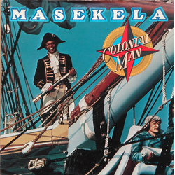 Hugh Masekela Colonial Man Vinyl LP USED