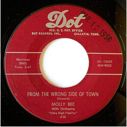 Molly Bee From The Wrong Side Of Town USED VINYL 7INCH 45 RPM SINGLE