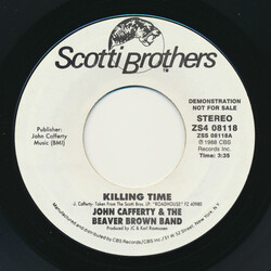 John Cafferty And The Beaver Brown Band Killing Time USED VINYL 7INCH 45 RPM SINGLE PROMO STEREO