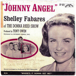 Shelley Fabares Johnny Angel / Where's It Gonna Get Me? VINYL 7" USED
