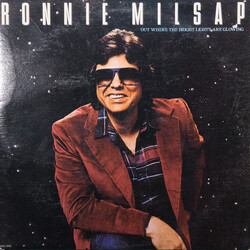 Ronnie Milsap Out Where The Bright Lights Are Glowing Vinyl LP USED