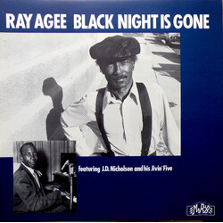 Ray Agee Black Night Is Gone Vinyl LP USED