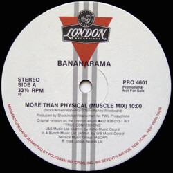 Bananarama More Than Physical VINYL 12" USED