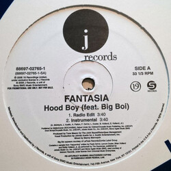 Fantasia (4) Hood Boy (Feat. Big Boi) USED VINYL 12INCH PROMO