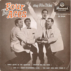 The Four Aces The Four Aces Sing Film Titles USED VINYL 7INCH 45 RPM EP