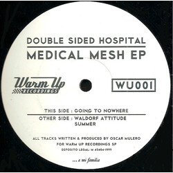 Double Sided Hospital Medical Mesh EP USED VINYL 12INCH 33 S RPM 45 RPM EP