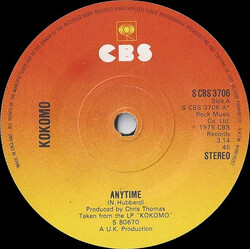Kokomo Anytime USED VINYL 45 RPM 7INCH