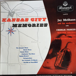 Jay McShann And His Orchestra / Charlie Parker / Walter Brown / Al Hibbler / Paul Quinichette Kansas City Memories Vinyl LP USED