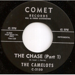 The Camelots (2) The Chase USED VINYL 7INCH 45 RPM SINGLE