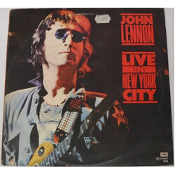 John Lennon Live In New York City Vinyl LP USED
