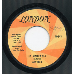 Asterix (6) Everybody / If I Could Fly USED VINYL 7INCH 45 RPM PROMO STYRENE