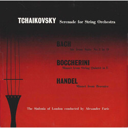 Pyotr Ilyich Tchaikovsky / Johann Sebastian Bach / Luigi Boccherini / Georg Friedrich Händel / The Sinfonia Of London / Alexander Faris Serenade For S
