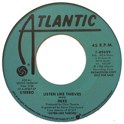 INXS Listen Like Thieves USED VINYL 7INCH PROMO