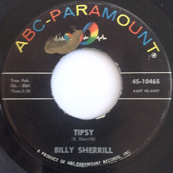 Billy Sherrill Tipsy USED VINYL 7INCH SINGLE