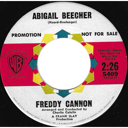 Freddy Cannon Abigail Beecher USED VINYL 7INCH 45 RPM SINGLE PROMO