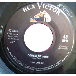 Sam Cooke Cousin Of Mine / That's Where It's At USED VINYL 7INCH 45 RPM
