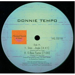 Donnie Tempo Inter...Jingle USED VINYL 12INCH 33 S RPM