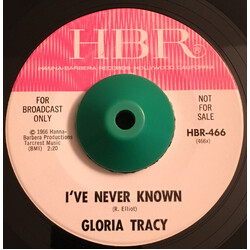 Gloria Tracy I've Never Known / Out In The Street USED VINYL 7INCH 45 RPM SINGLE PROMO