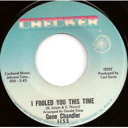 Gene Chandler I Fooled You This Time / Such A Pretty Thing USED VINYL 7INCH SINGLE 45 RPM