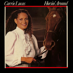 Carrie Lucas Horsin' Around Vinyl LP USED