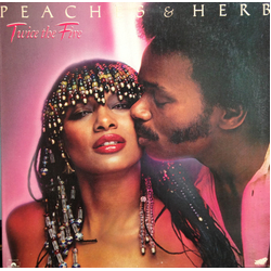 Peaches & Herb Twice The Fire Vinyl LP USED