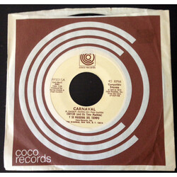 Cortijo Y Su Maquina Del Tiempo Carnaval / La Lluvia USED VINYL 7INCH 45 RPM SINGLE STEREO