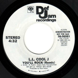 LL Cool J You'll Rock (Remix) USED VINYL 7INCH 45 RPM SINGLE PROMO STEREO